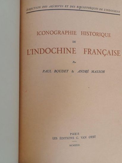 null 1931

Paul Boudet / André Masson

Iconographie Historique de l'Indochine Française.

Editions...