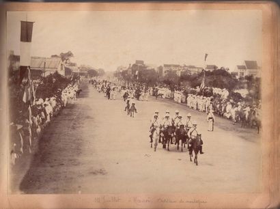 null François-Henri SCHNEIDER (1851-XXth).

Views of Hanoi and Haiphong between 1888...
