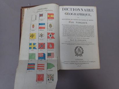 null VOSGIEN. Dictionnaire géographique Paris, Menard et Desenne et Corbet, 1823.

In-8...