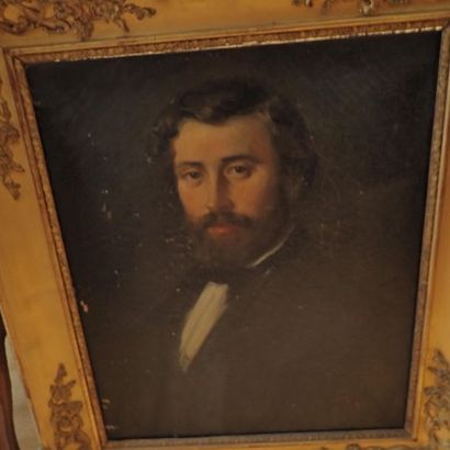 null Charles BAUGNIET (1814-1886) (d'après). Portrait d'Adolphe Sax (inventeur du...