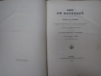 null Dauphiné - CASSIEN & DEBELLE. Album du Dauphiné ou recueil de dessins représentant...