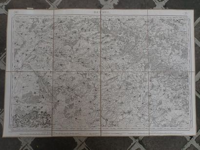 null Cartes - [France]. Carte topographique de la France. Paris, Picquet, 1832.

Tableau...