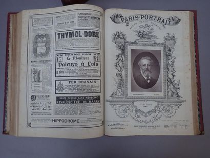 null Photographie - PARIS-THEATRE. 84 numéros (non suivis) de Paris-Théâtre de 1873...