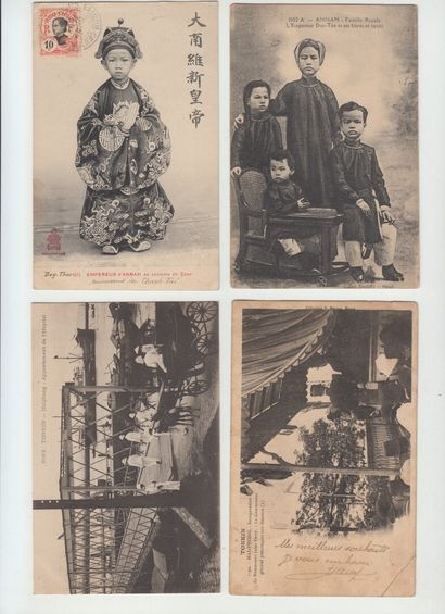 null 1907. Règne de S.M. l'empereur Duy Tan (1907-1916),

Cartes postales sur la...