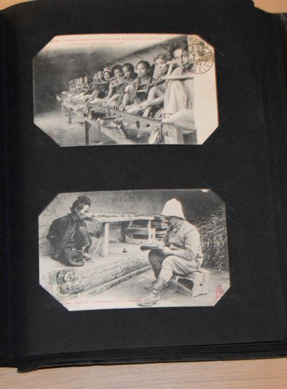 null 1907. Règne de S.M. l'empereur Duy Tan (1907-1916),

Cartes postales sur la...