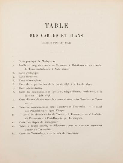 null [MADAGASCAR]

1899. 

General Government of Madagascar and Dependencies.

Guide...