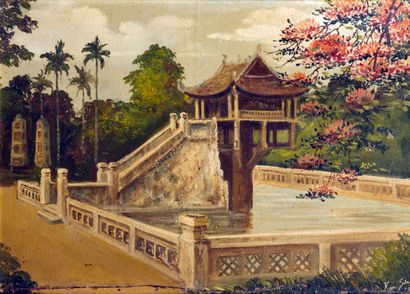 null Kim Son (XXe)

Peintre paysagiste actif à Hanoï vers 1930.

Môt Côt, la pagode...