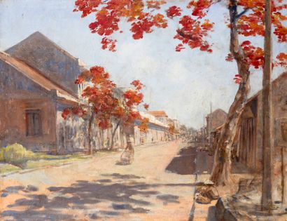null 
Nguyen Mai Thu (XXe).

Peintre actif à Hanoï entre 1935 et 1954.

Probablement...