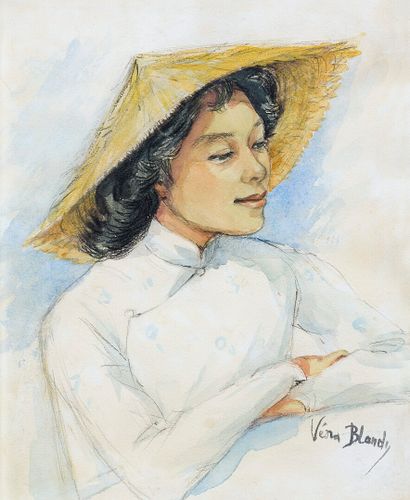 null Véra Blandy (XXe)

Ecole Française des peintres voyageurs d'Indochine.

Portrait...
