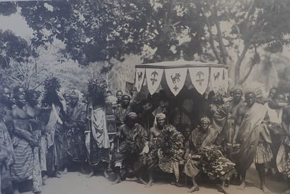 null 1930. Dahomey, c.1930.

Folio album, used period cloth binding, gilt title on...