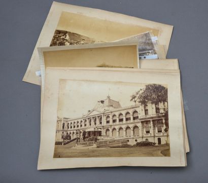 null 1890. China, Indochina, Burma

22 albumen prints, c.1890

various formats: 18x23...