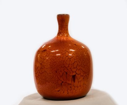 null Jacques (1926-2008) et Dani RUELLAND (1933-2010). 

Vase en céramique à glaçure...