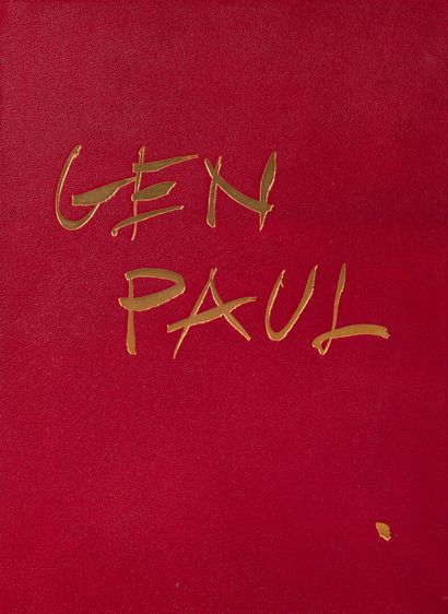 null DAVAINE (Pierre). GEN PAUL. Paris, Édition I.G.E., 1974. In-4, en feuilles sous...
