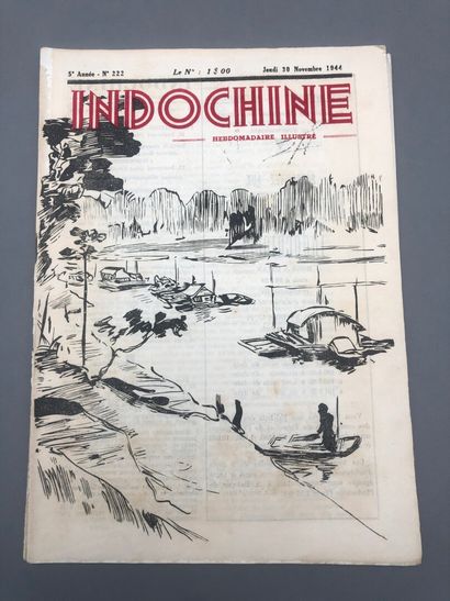 null 1941

Indochine, illustrated weekly (1941-1943)

A set of 3 richly illustrated...