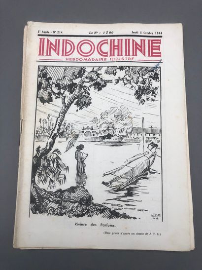 null 1941

Indochine, hebdomadaire illustré (1941-1943)

Un ensemble de 3 magazines...