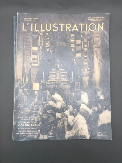 null 1931

L'exposition Coloniale de Paris .

4 numéros du magazine l'Illustration...