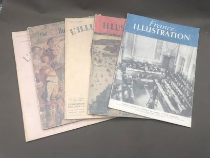 null 1929

5 issues of the magazine l'Illustration on the Fine Arts of Indochina.

-...