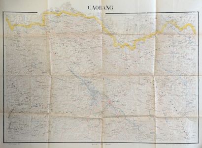 null 1897-1900. 

A set of 5 so-called "staff" maps of Indochina among the first...