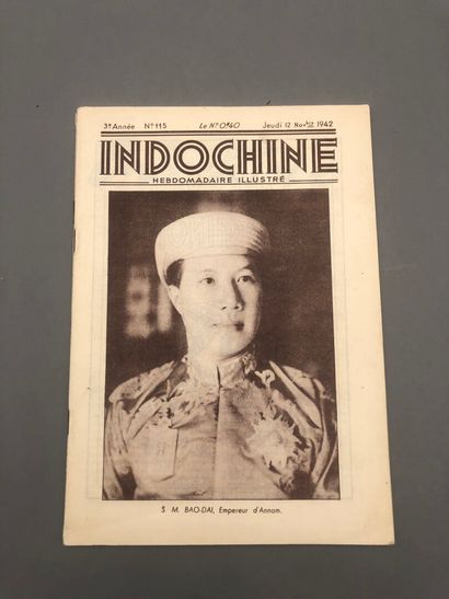 null 1942

Indochine, Weekly illustrated magazine, a set of 12 magazines of the year...