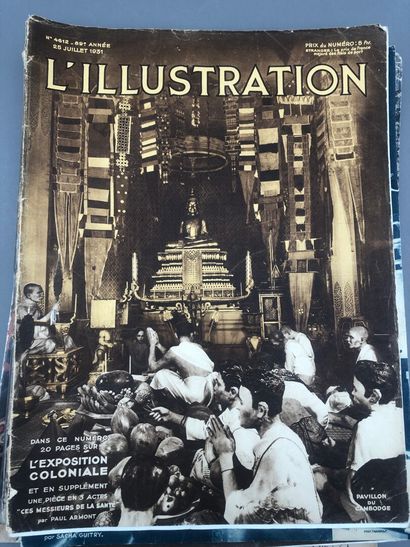 null 1926

Lot de documentation sur les Arts de l'Indochine (1929-1946).

- L'illustration...
