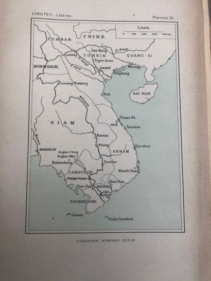 null 1920. LYAUTEY Hubert : Lettres du Tonkin et de Madagascar (1894-1899), avec...
