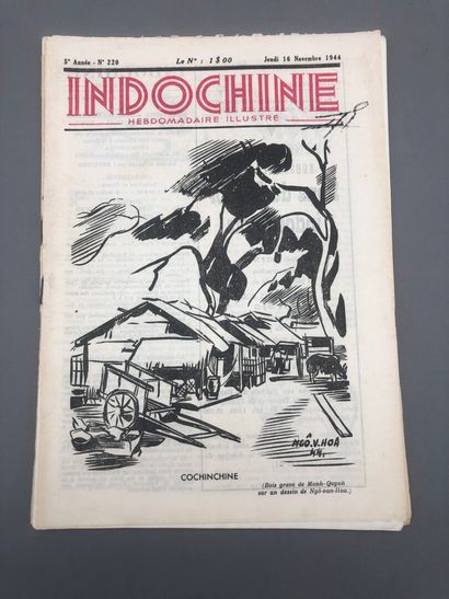 null 1941

Indochine, hebdomadaire illustré (1941-1943)

Un ensemble de 3 magazines...