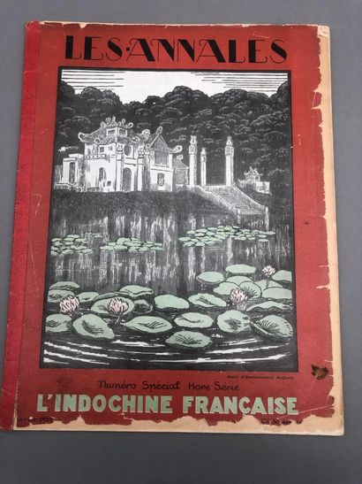null 1928.

A set of 5 magazines on Indochinese news.

Les Annales, l'Indochine Française...