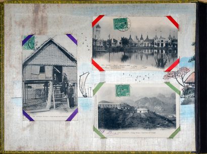 null Hanoï et Tonkin, 1900-1910

Collection de cartes postales montée sur un album...