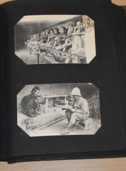 null 1907. Règne de S.M. l'empereur Duy Tan (1907-1916),

Cartes postales sur la...