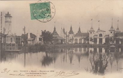 null Hanoï et Tonkin, 1900-1910

Collection de cartes postales montée sur un album...