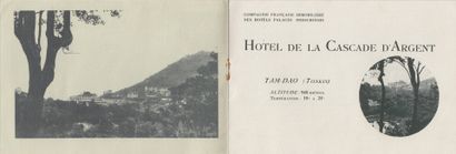 null 1924

Deux dépliants publicitaires du palace " Hôtel de la Cascade d'Argent...