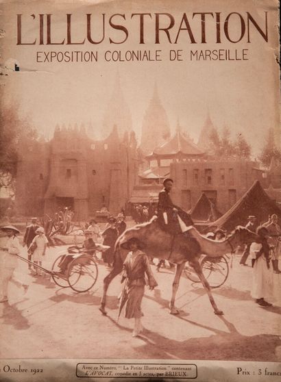 null 
Documentation sur les Expositions Coloniales de Lyon 1914, Marseille 1922 et...