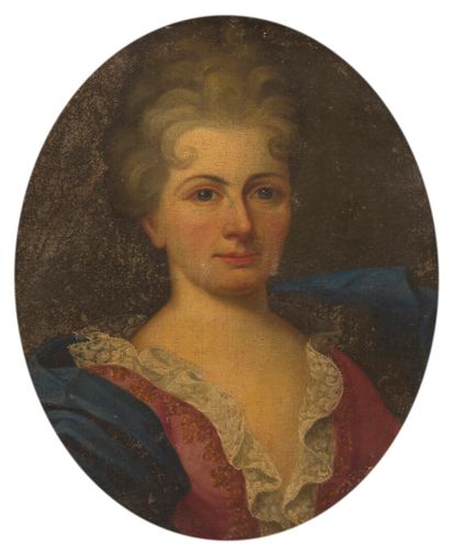Ecole FRANCAISE vers 1700.

Portrait de dame...
