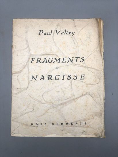VALÉRY (Paul). Fragments du Narcisse. Hors-commerce....
