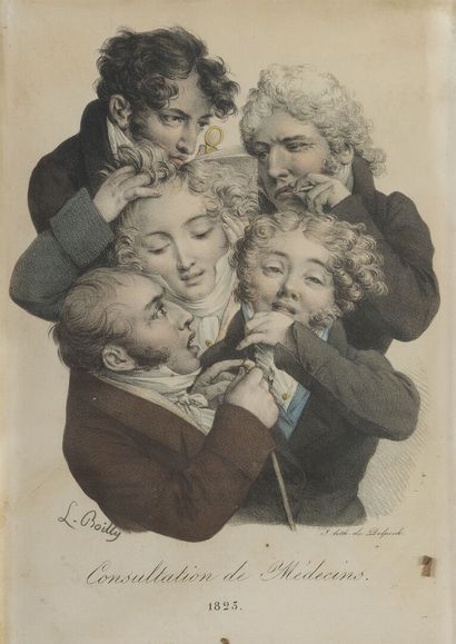 null François Delpech (1778-1825), d'après Louis-Léopold Boilly (1761-1845).

« Consultation...