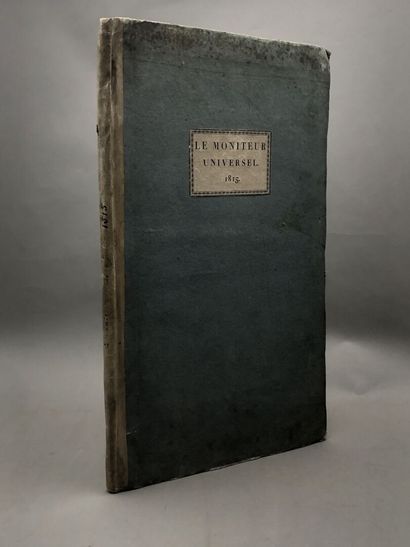 null [1815]. Moniteur de Gand. Journal universel. Gand, Housin, 1815.

20 livraisons...