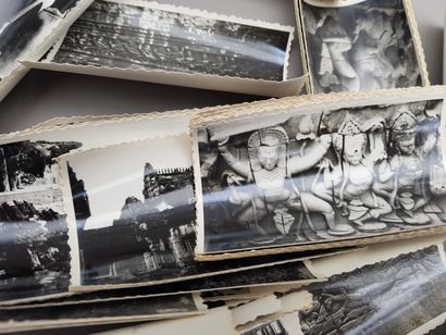 null Documentation photographique sur le Cambodge et le temple Angkor Vat, comprenant...