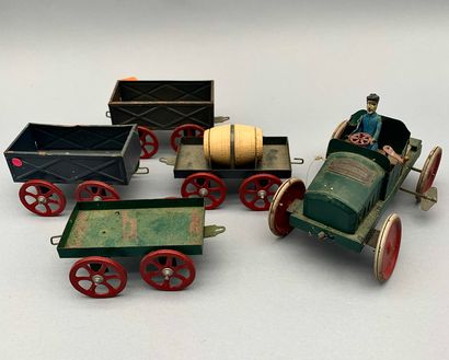 null FM et Victor BONNET 1910/1920. Les Autos-Transport avec véhicule tracteur mécanique...