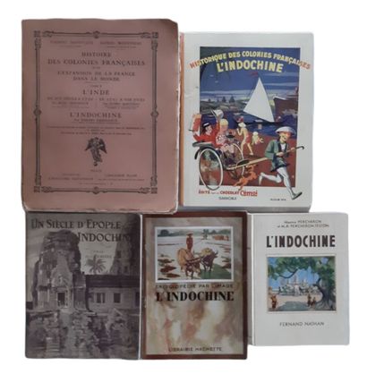 null 1930

Indochine - Lot de 5 livres :

 - PERCHERON-TESTON. L'Indochine, illustrations...