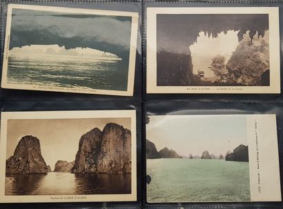 null Tonkin. Baie d'Along.

Un Album de 64 cartes postales noir et blanc et couleurs....