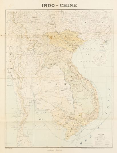 1901

Carte de l'Indo-Chine. Carte en couleurs...