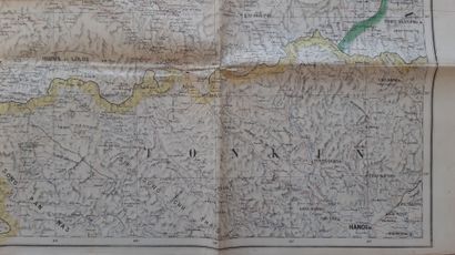 null 1900

YUN-NAN Frontières Nord-Ouest de l'Indo-Chine. Bureau Topographique des...