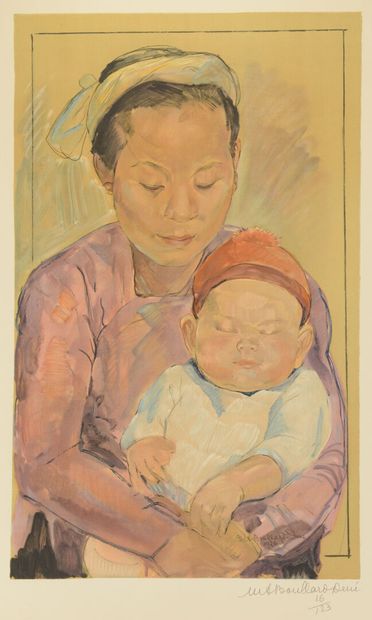 null Marie-Antoinette BOULARD-DEVE (1890-1970). 

Ecole des peintres voyageurs d'Indochine.



Suite...
