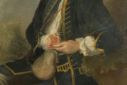 null Ecole FRANCAISE vers 1750, suiveur d'Alexandre Francois Desportes

Portrait...