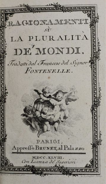 null FONTENELLE (Bernard Le Bovier de). oeuvres. Paris, Saillant, Desaint, Regnard,...