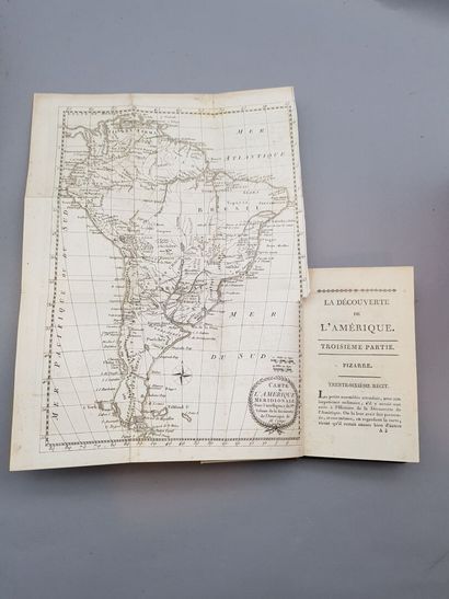 null Campe (M.), La découverte de l'Amérique,

P., Le Prieur 1804, 3 vol in-12, 31...