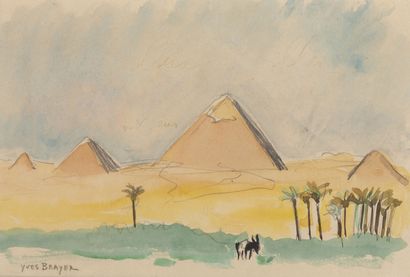 Yves BRAYER (1907-1990)

The pyramids of...