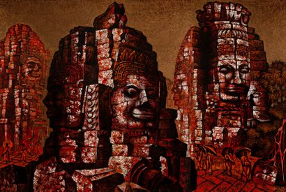 null LÊ THANH (born in 1942)

School of Applied Arts of Gia Dinh, class of 1953.

Bayon

Triptych...