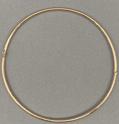 
Rigid torque necklace in 14 K gold (585...