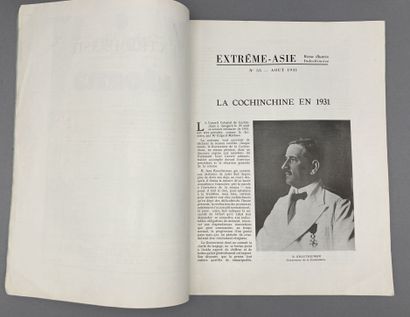 null 1930-1931 

Extrême-Asie. The Indochinese Illustrated magazine. Years 1930 and...